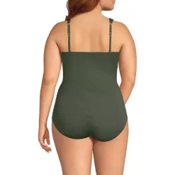 Women's New SlenderSuit Grecian Adjustable Low Leg One Piece
