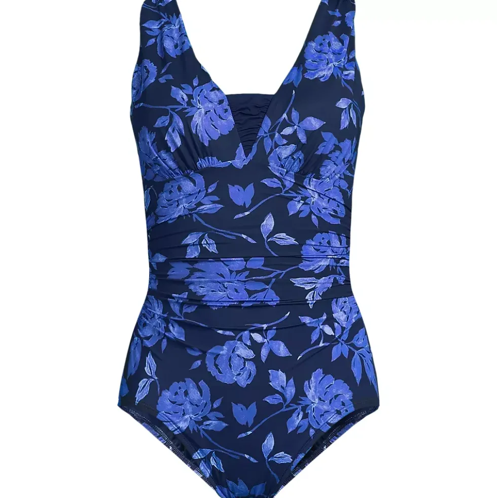 Women's New SlenderSuit Grecian Adjustable Low Leg One Piece