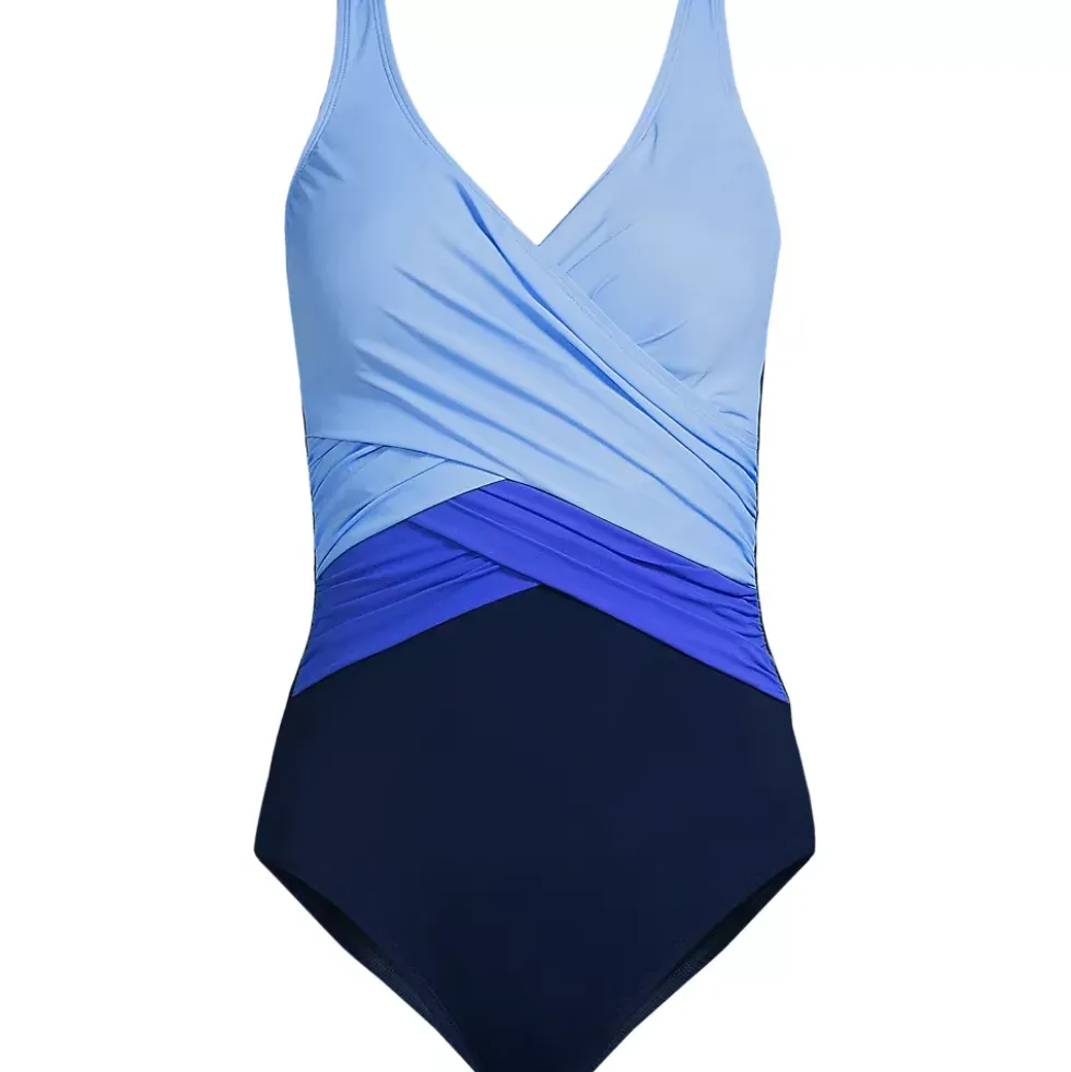 Women's New SlenderSuit Wrap One Piece Swimsuit