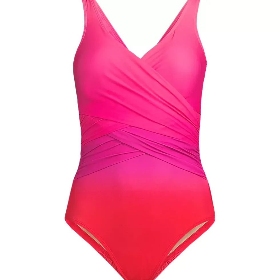 Women's New SlenderSuit Wrap One Piece Swimsuit