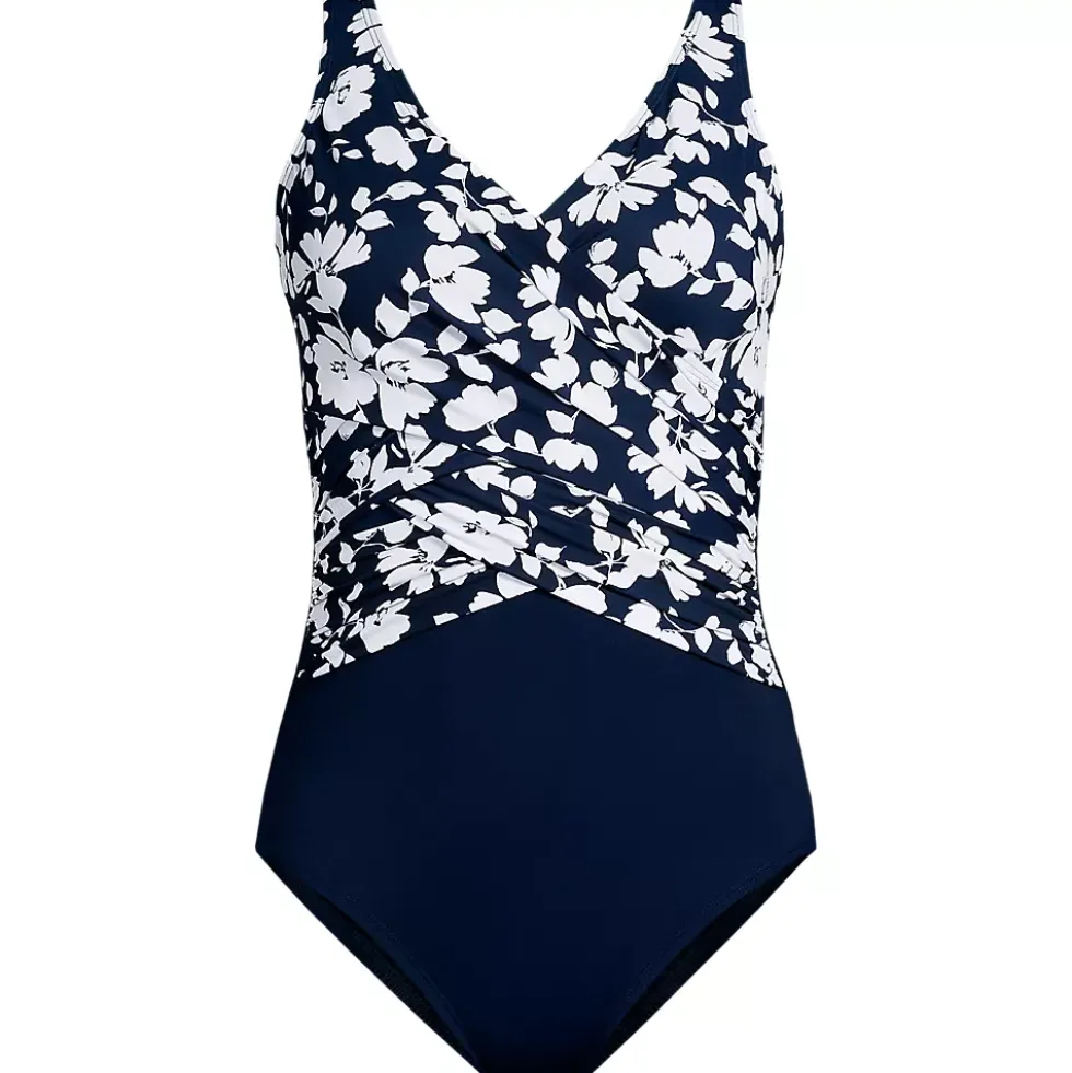 Women's New SlenderSuit Wrap One Piece Swimsuit