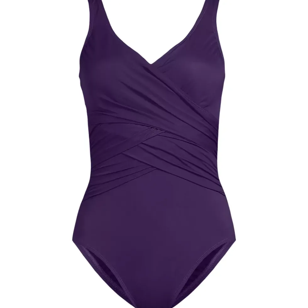 Women's New SlenderSuit Wrap One Piece Swimsuit