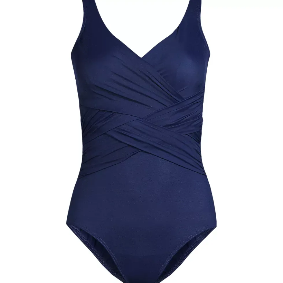 Women's New SlenderSuit Wrap One Piece Swimsuit