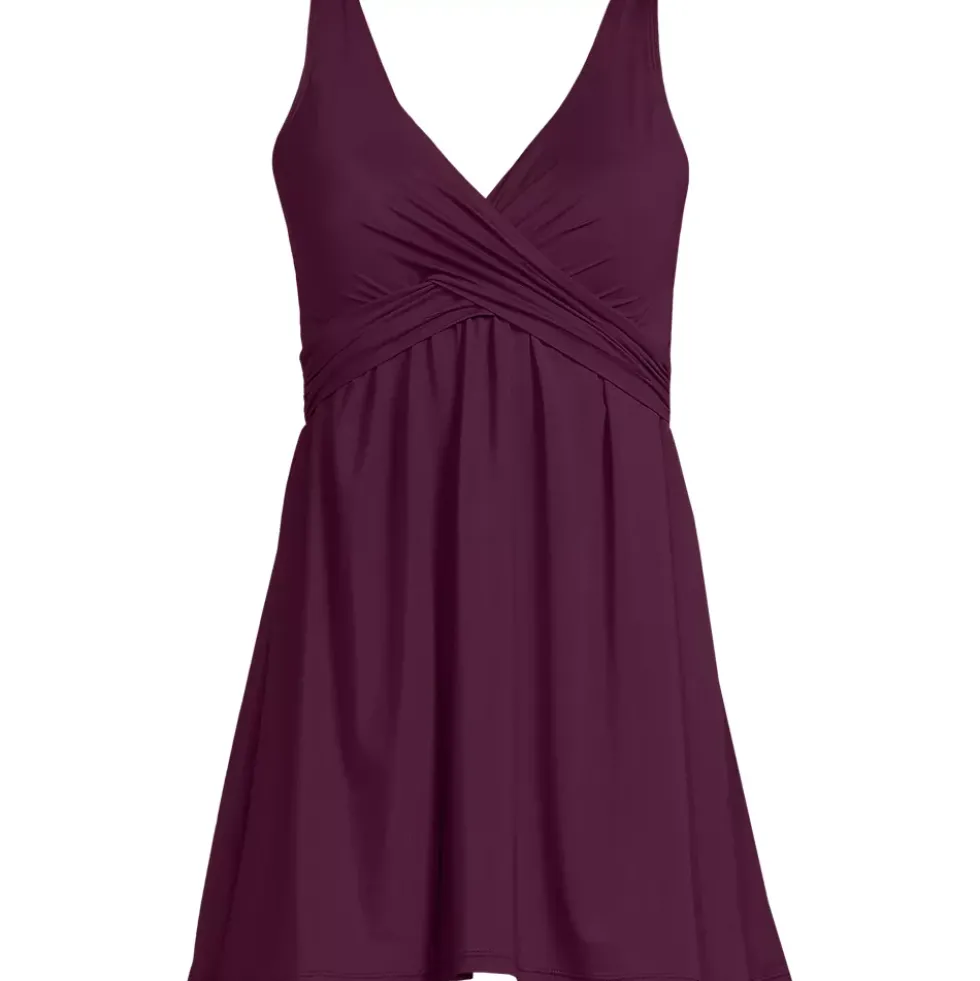 Women's New SlenderSuit Wrap Swim Dress Swimsuit