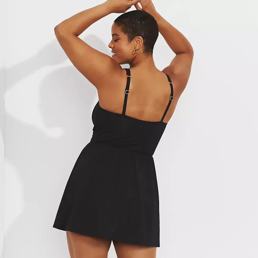 Women's New SlenderSuit Wrap Swim Dress Swimsuit