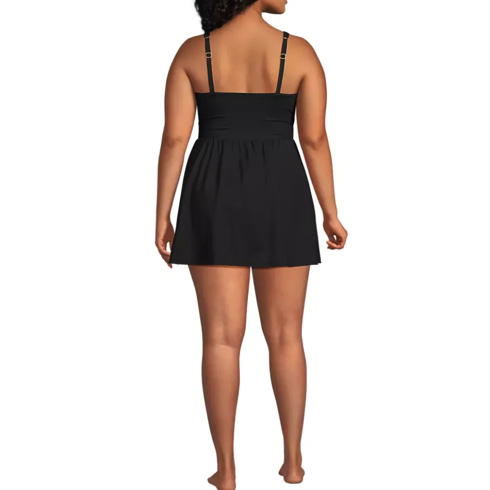 Women's New SlenderSuit Wrap Swim Dress Swimsuit