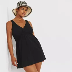 Women's New SlenderSuit Wrap Swim Dress Swimsuit