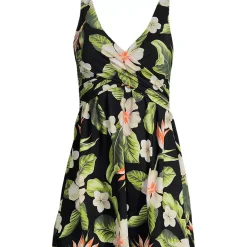 Women's New SlenderSuit Wrap Swim Dress Swimsuit Print