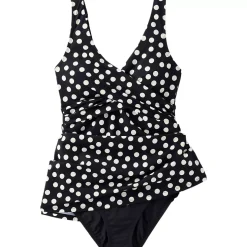 Women's New SlenderSuit Wrap Swim Dress Swimsuit Print