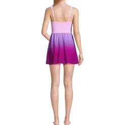 Women's New SlenderSuit Wrap Swim Dress Swimsuit Print