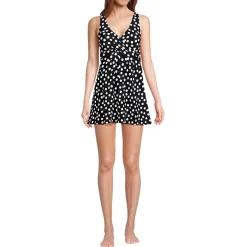 Women's New SlenderSuit Wrap Swim Dress Swimsuit Print