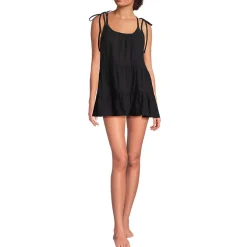 Women's New Tiered Cover Up Mini Dress