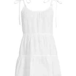 Women's New Tiered Cover Up Mini Dress