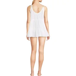 Women's New Tiered Cover Up Mini Dress
