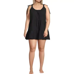 Women's New Tiered Cover Up Mini Dress