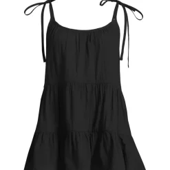 Women's New Tiered Cover Up Mini Dress