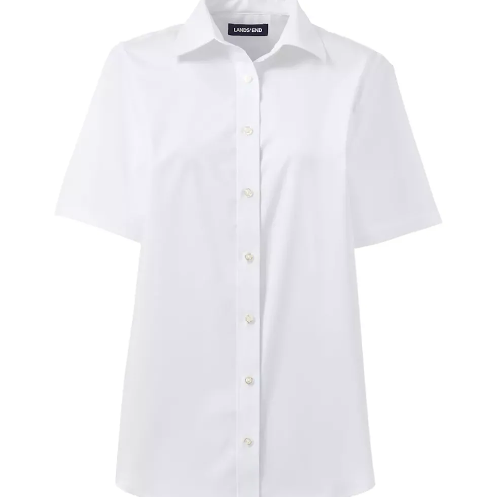 Women's No Gape Short Sleeve Stretch Shirt
