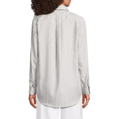 Women's No Iron Pinpoint Relaxed Fit Shirt