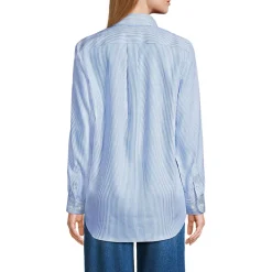 Women's No Iron Pinpoint Relaxed Fit Shirt