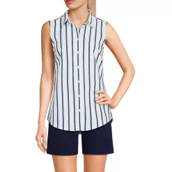 Women's No Iron Sleeveless Shirt