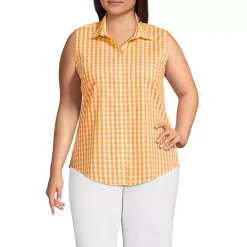Women's No Iron Sleeveless Shirt