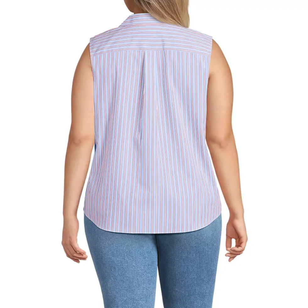 Women's No Iron Sleeveless Shirt