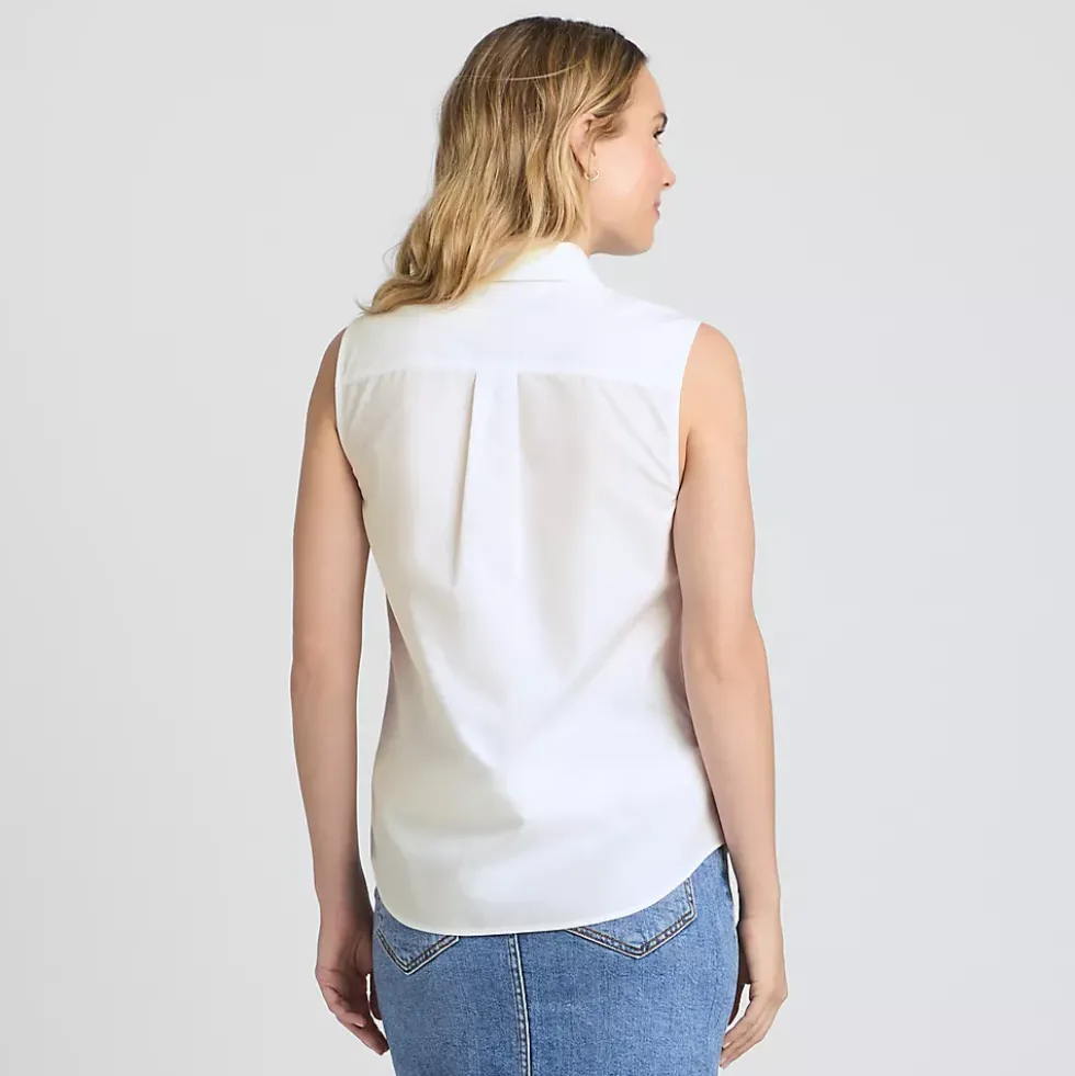Women's No Iron Sleeveless Shirt
