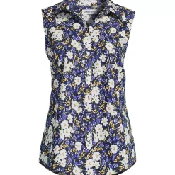 Women's No Iron Sleeveless Shirt