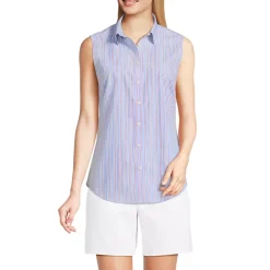 Women's No Iron Sleeveless Shirt