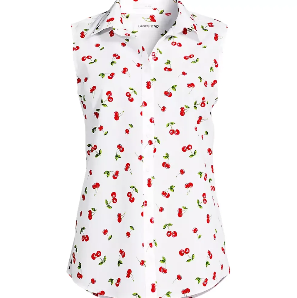Women's No Iron Sleeveless Shirt
