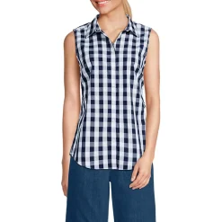 Women's No Iron Sleeveless Shirt