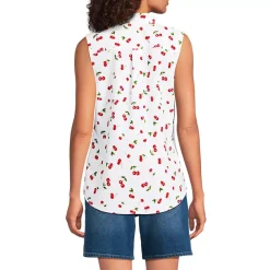 Women's No Iron Sleeveless Shirt