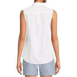 Women's No Iron Sleeveless Shirt