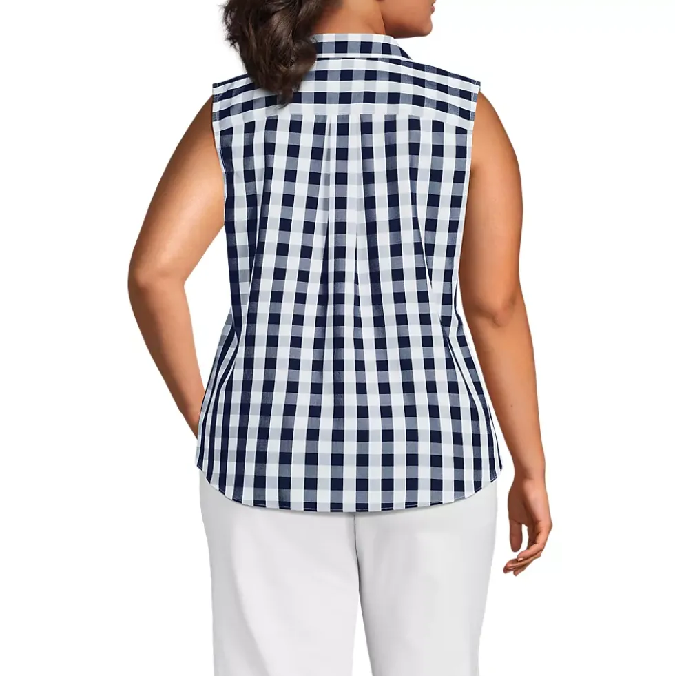 Women's No Iron Sleeveless Shirt
