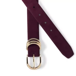 Women's Nubuck Multi Keeper Belt