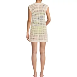 Women's Open Knit Cover-up Dress