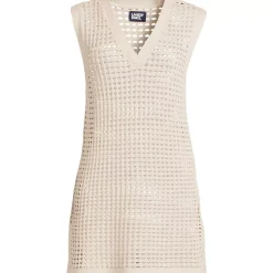Women's Open Knit Cover-up Dress