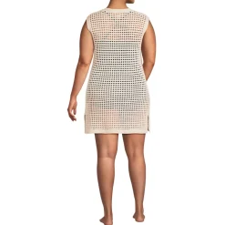 Women's Open Knit Cover-up Dress