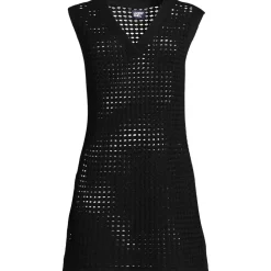 Women's Open Knit Cover-up Dress