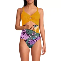 Women's O-Ring Monokini One Piece Swimsuit