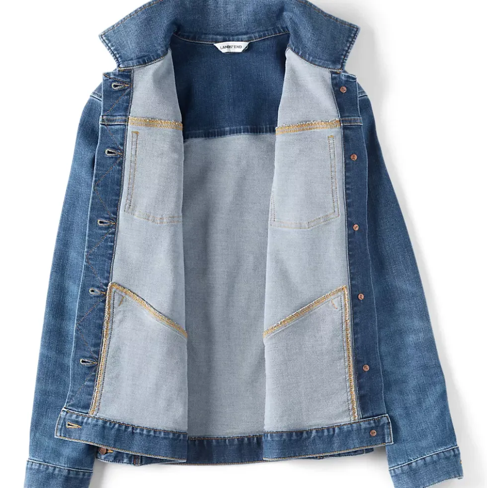 Women's Oversized Denim Trucker Jacket