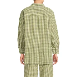 Women's Oversized Seersucker Shirt
