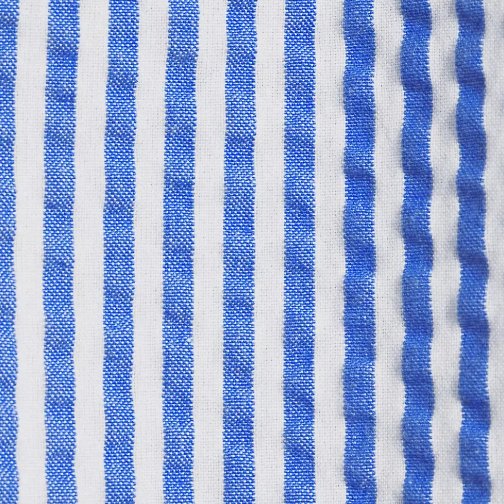 Women's Oversized Seersucker Shirt