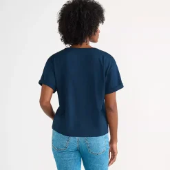 Women's Oversized Supima Short Sleeve Crew Neck T-Shirt