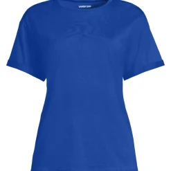 Women's Oversized Supima Short Sleeve Crew Neck T-Shirt