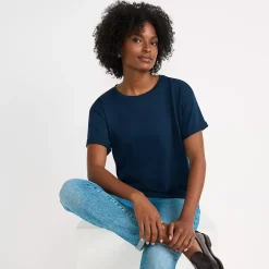 Women's Oversized Supima Short Sleeve Crew Neck T-Shirt