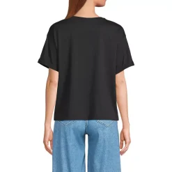 Women's Oversized Supima Short Sleeve Crew Neck T-Shirt
