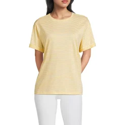 Women's Oversized Supima Short Sleeve Crew Neck T-Shirt