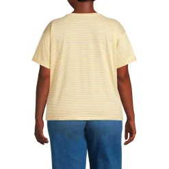 Women's Oversized Supima Short Sleeve Crew Neck T-Shirt