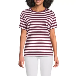 Women's Oversized Supima Short Sleeve Crew Neck T-Shirt